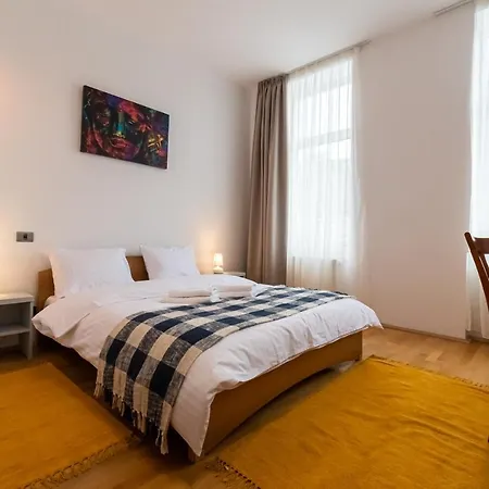 公寓 48 Beautiful Building Within Moments From The Old Town Of 布拉索夫